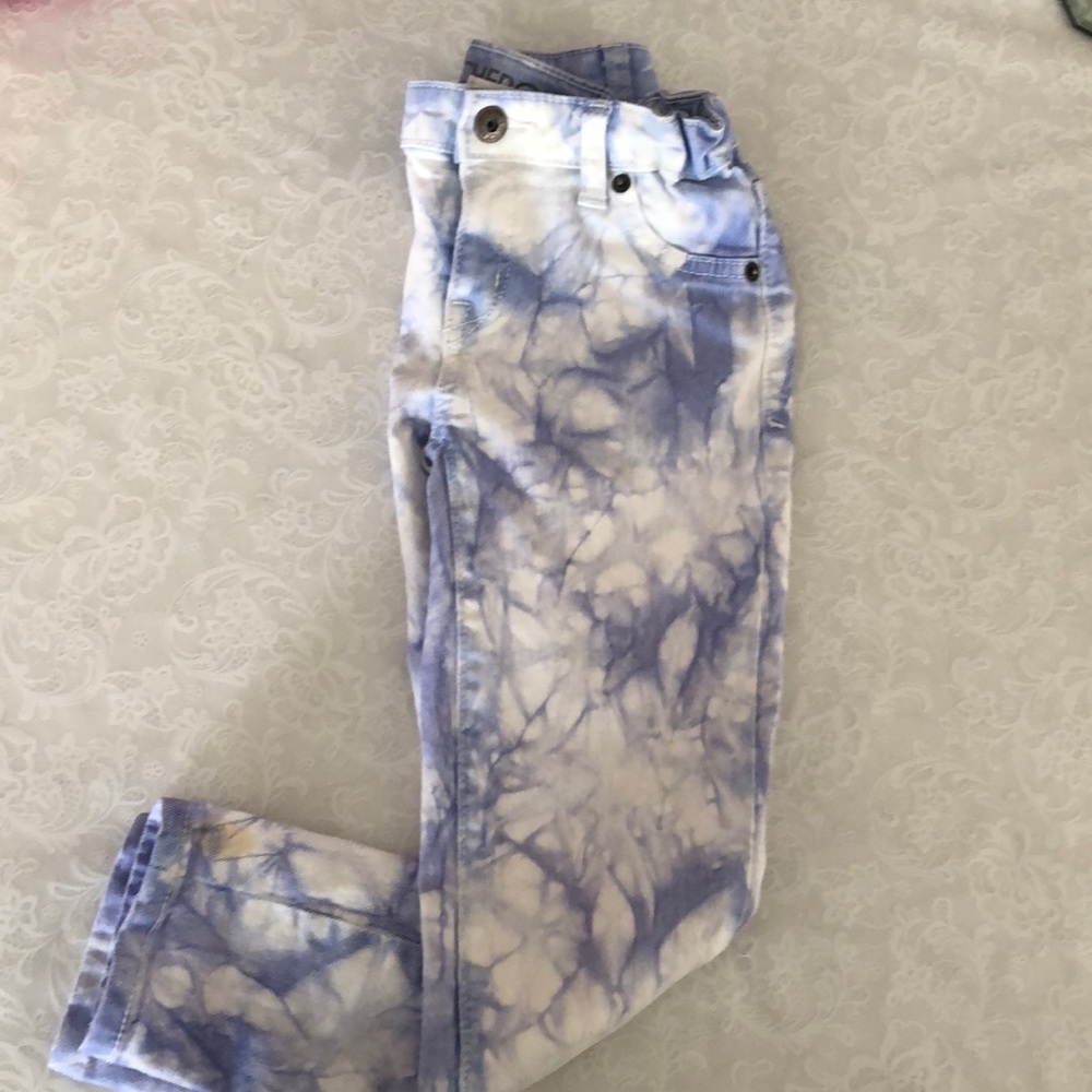 Girls Cherokee tie-dye pants